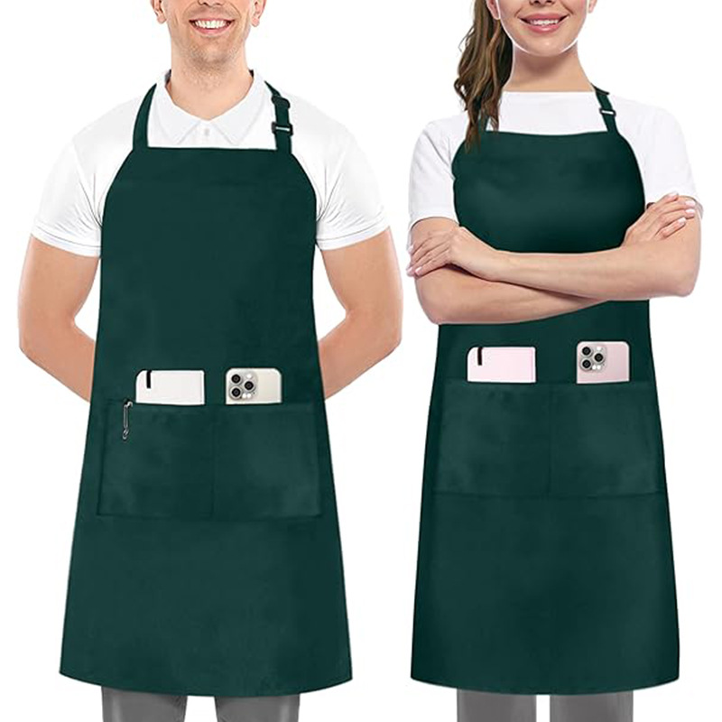 Customizable Waterproof Polyester Apron For Home And Work Use 14