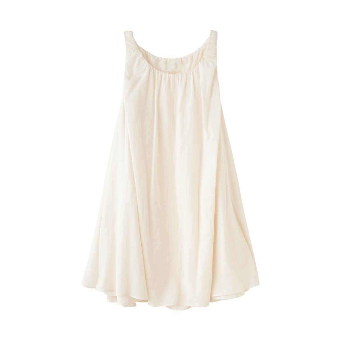 Sleeveless Pleated Suspender Dress South Korea Large Skirt