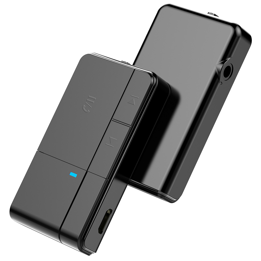 Black Wireless Bluetooth Receiver Adapter - Image 1