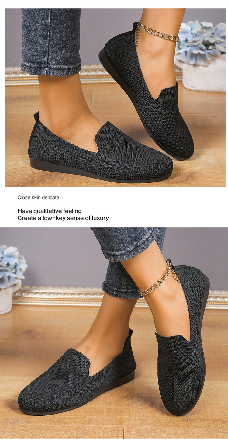 Flying Woven Slip-On Flats
