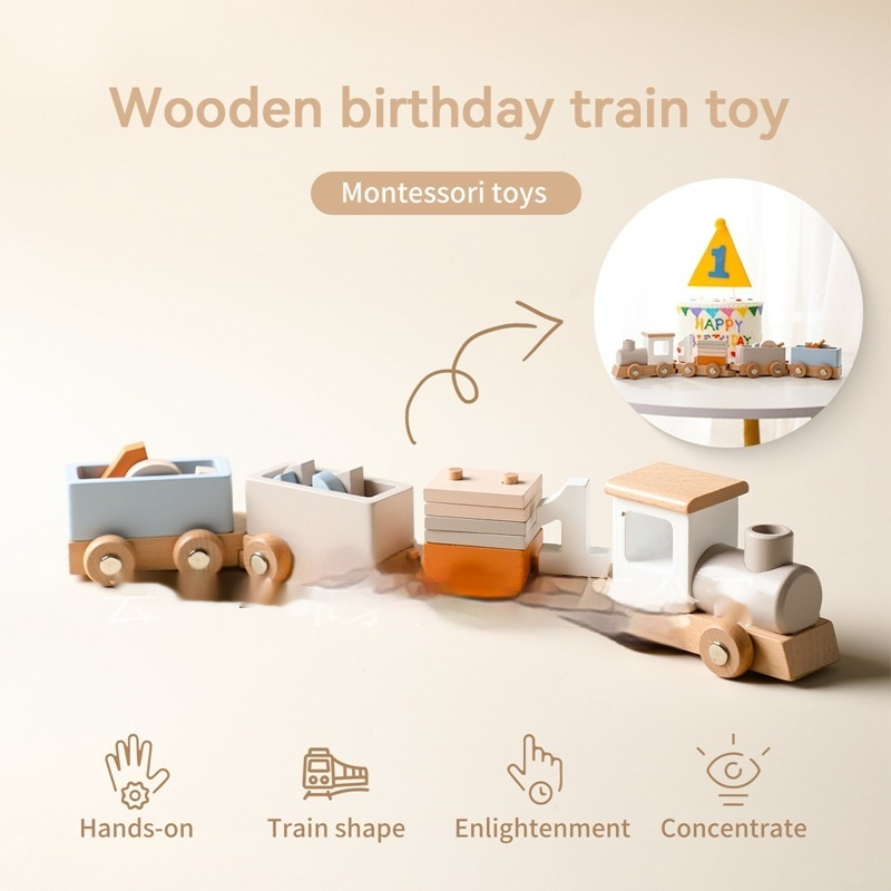Commemorative Train Building Blocks Children's Educational Toys — foto 4