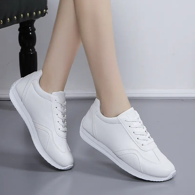 New Platform White Shoes Female Student All-matching