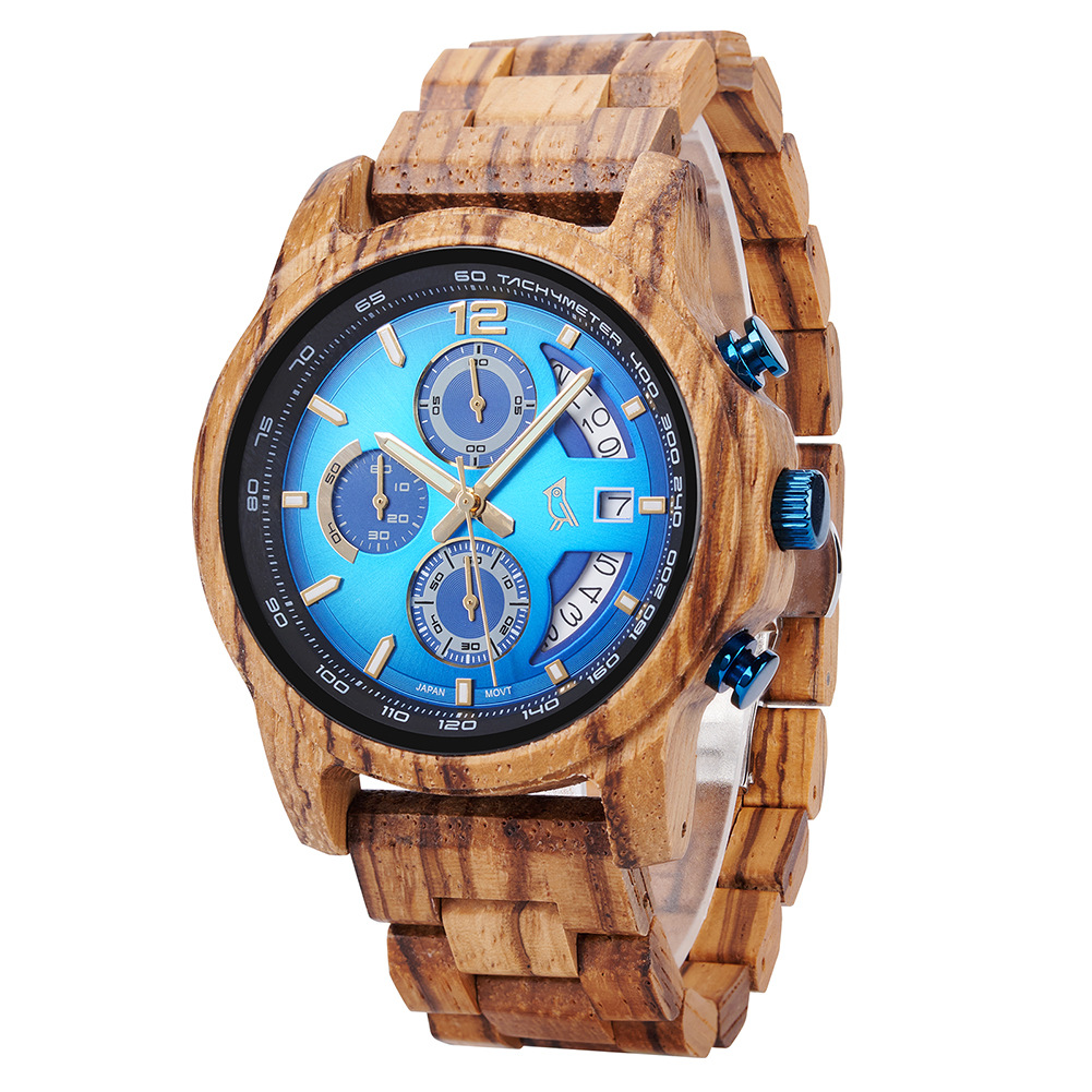 Vintage Wooden Watch For Young Men 6