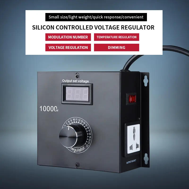 Electronic Motor Electric Drill Speed Controller Furnace Thermolator