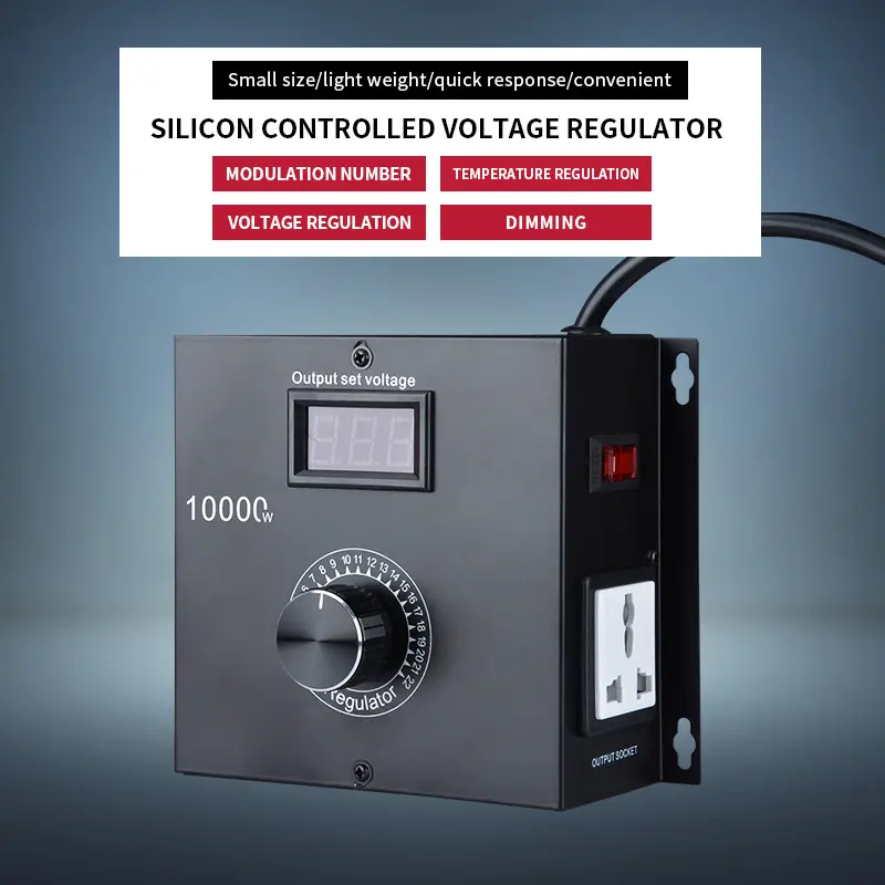 Electronic Motor Electric Drill Speed Controller Furnace