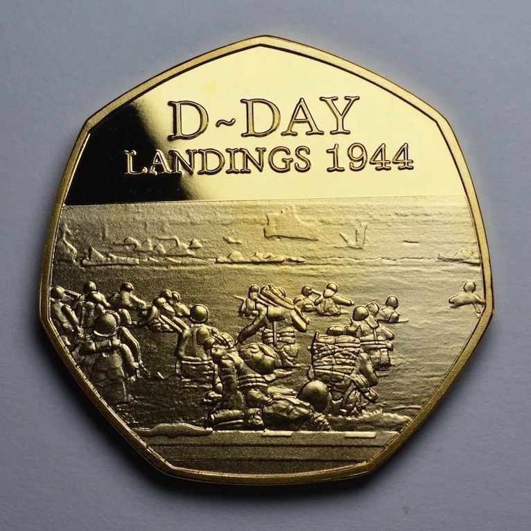 Commemorative Coin Alloy World War II Commemoration