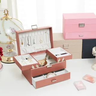 Fashion Personality PU Leather Jewelry Storage Box