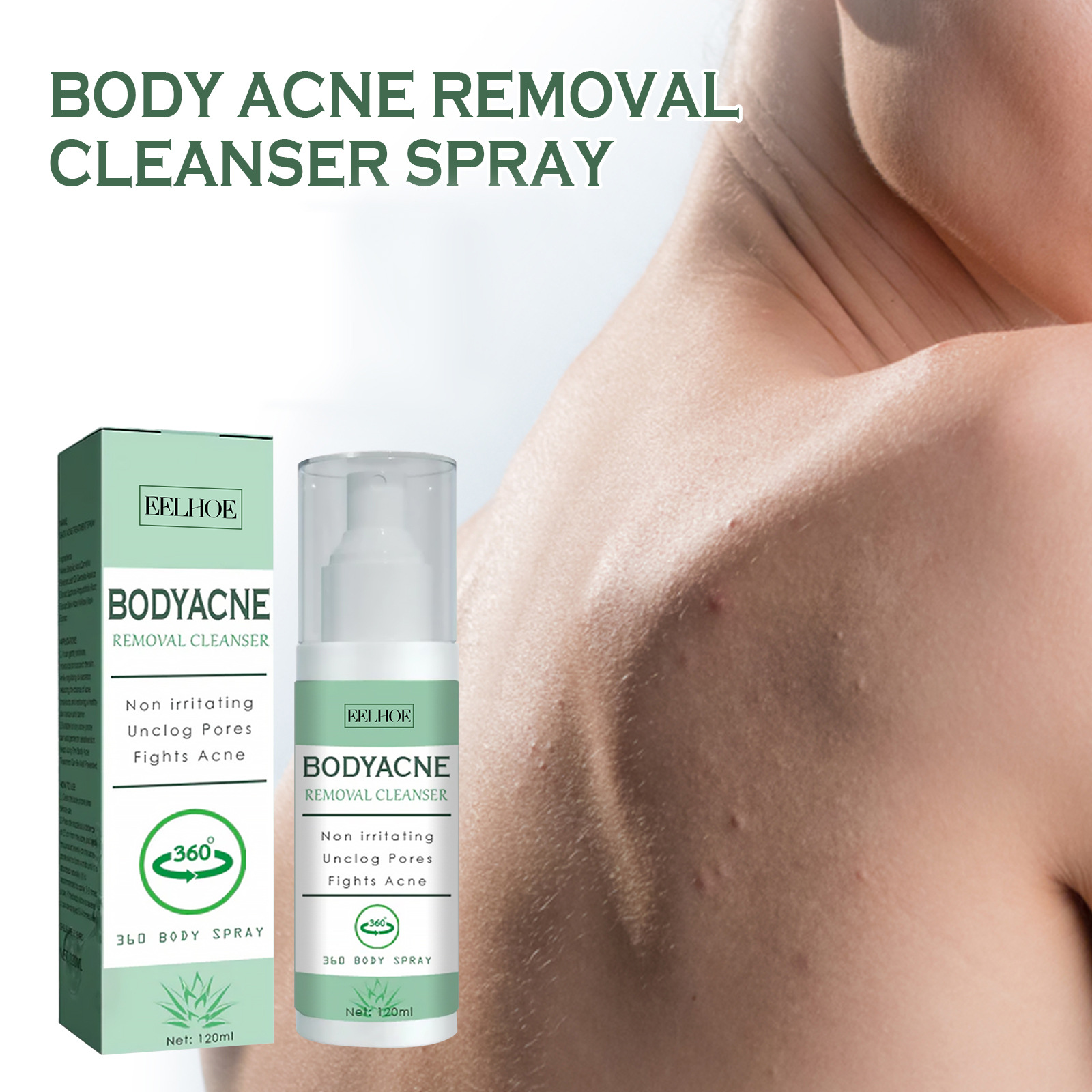 Body Care Spray Gently Cleanses The Entire Body