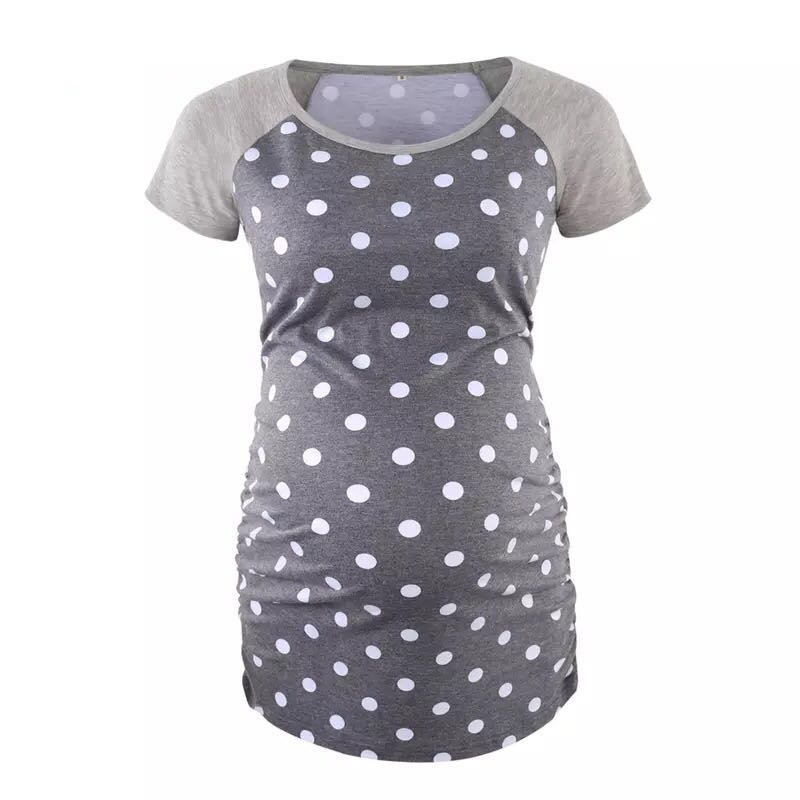 Gray Polka Dot