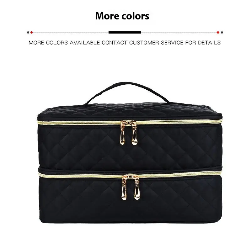 Double-layer Manicure Implement Storage Bag