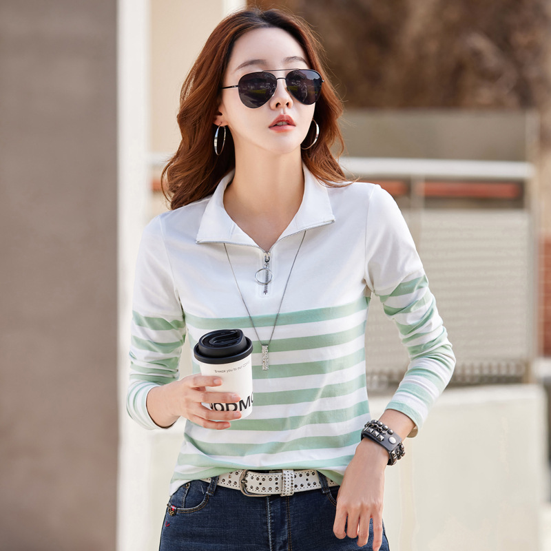 Women's Long-sleeved Simple Outdoor T-shirt Bottoming Shirt
