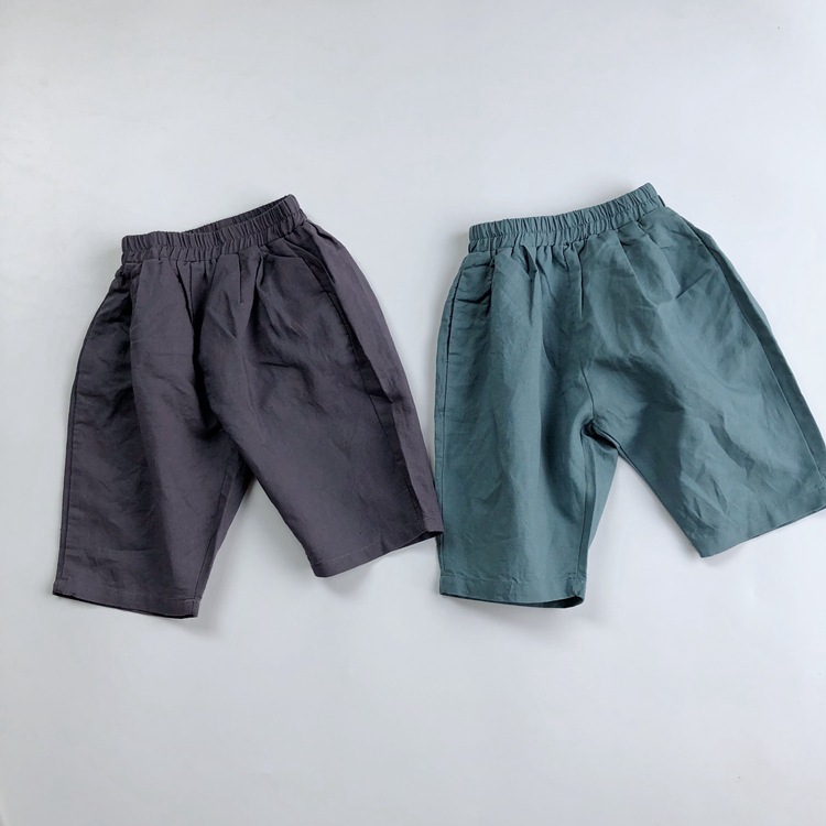 Title 11, Nuevos Pantalones de Lino Casuales para Niños R...