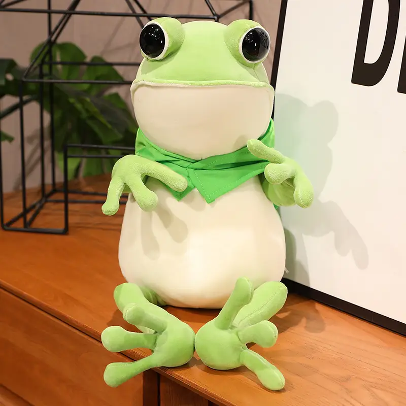 Creative Cloak Frog Doll Pillow Plush Toy