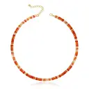 Womens Natural Crystal Abacus Bead Necklace view 17