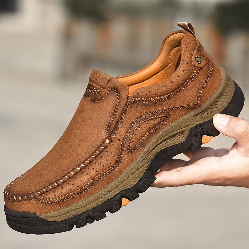 Men's Leather Outdoor Casual Shoes