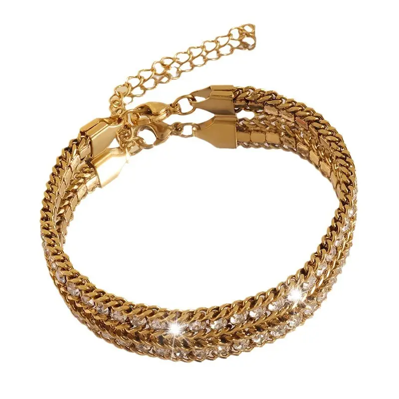 Women's Simple Fashion Personality Stainless Steel Bracelet