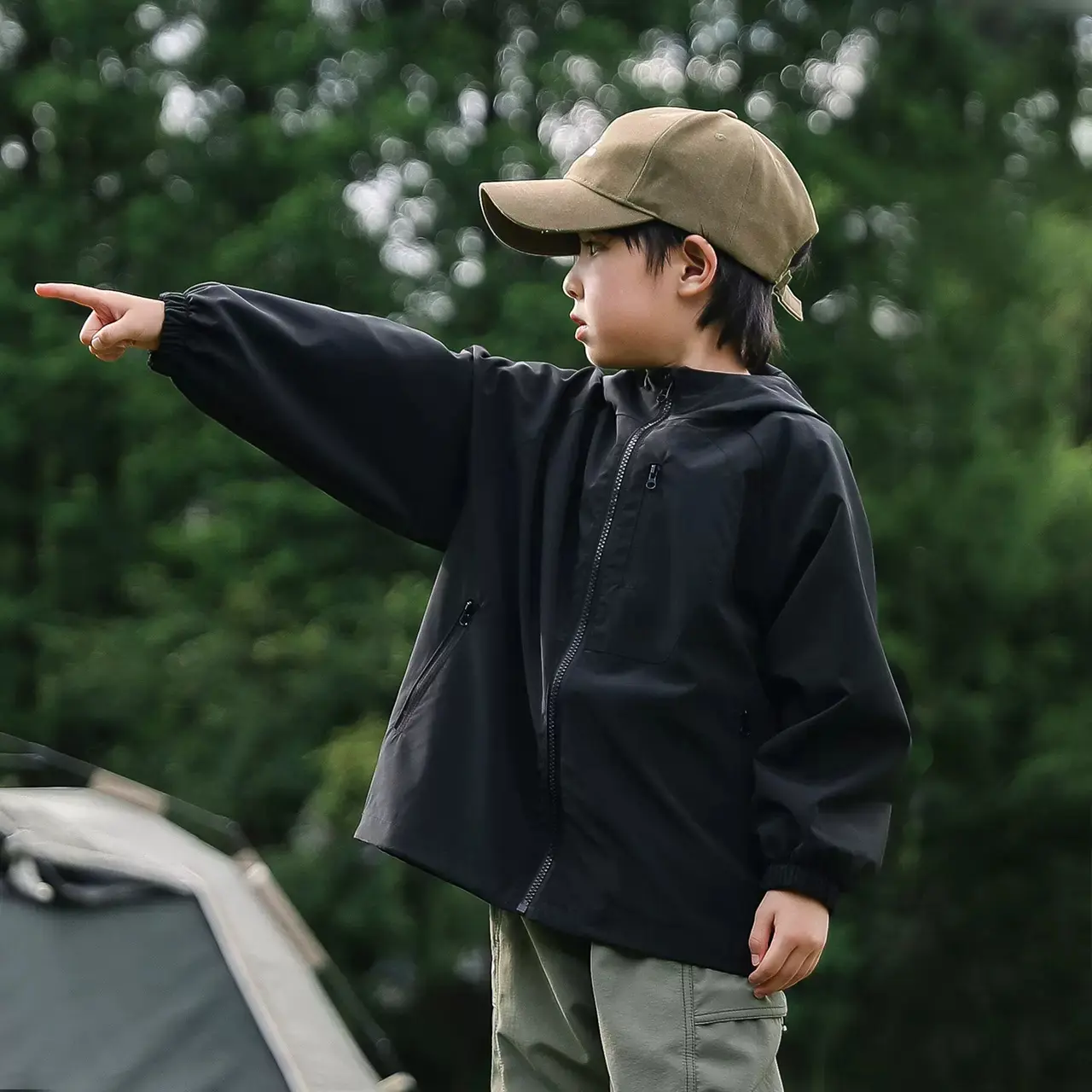 Hooded Windproof Outdoor Jacket