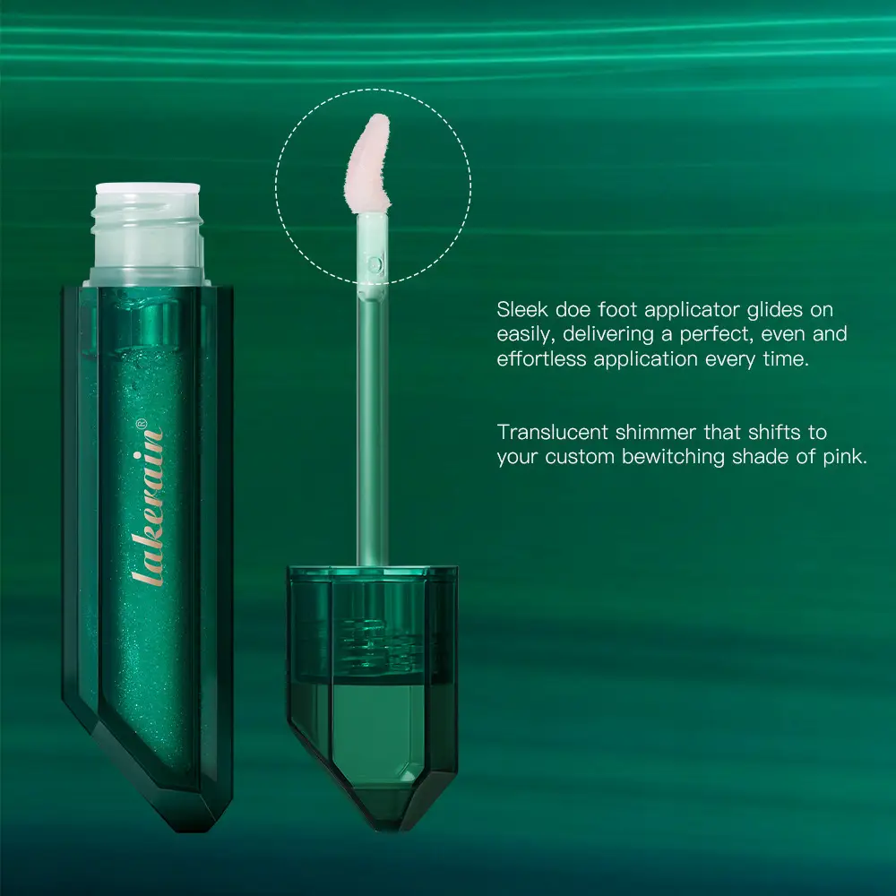Temperature-Responsive Mirror-Like Dewy Hydrating Lip Oil For Plump Radiant Lips