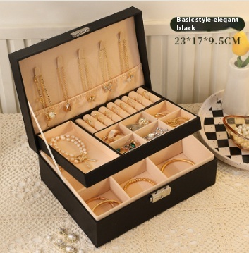 2 jewelry box Elegant black