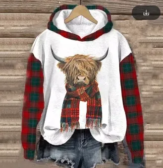Women's Sweater 3D Digital Printing Animal Cat Oil Painting Pullover Hoodie 9Style Xl - Shop at LoveMi