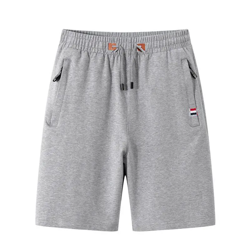Mens Cropped Pants Summer Knitted Casual Shorts For Sports