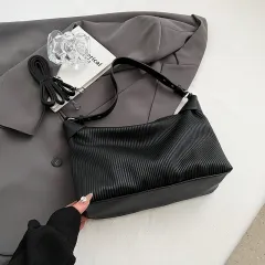 Women's Casual Crossbody Special-interest Shoulder Bag - Black - View 1