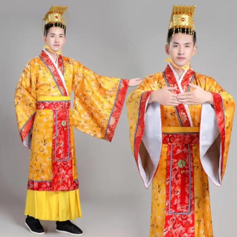Ancient Costume Of Emperor Tang Dynasty Dragon