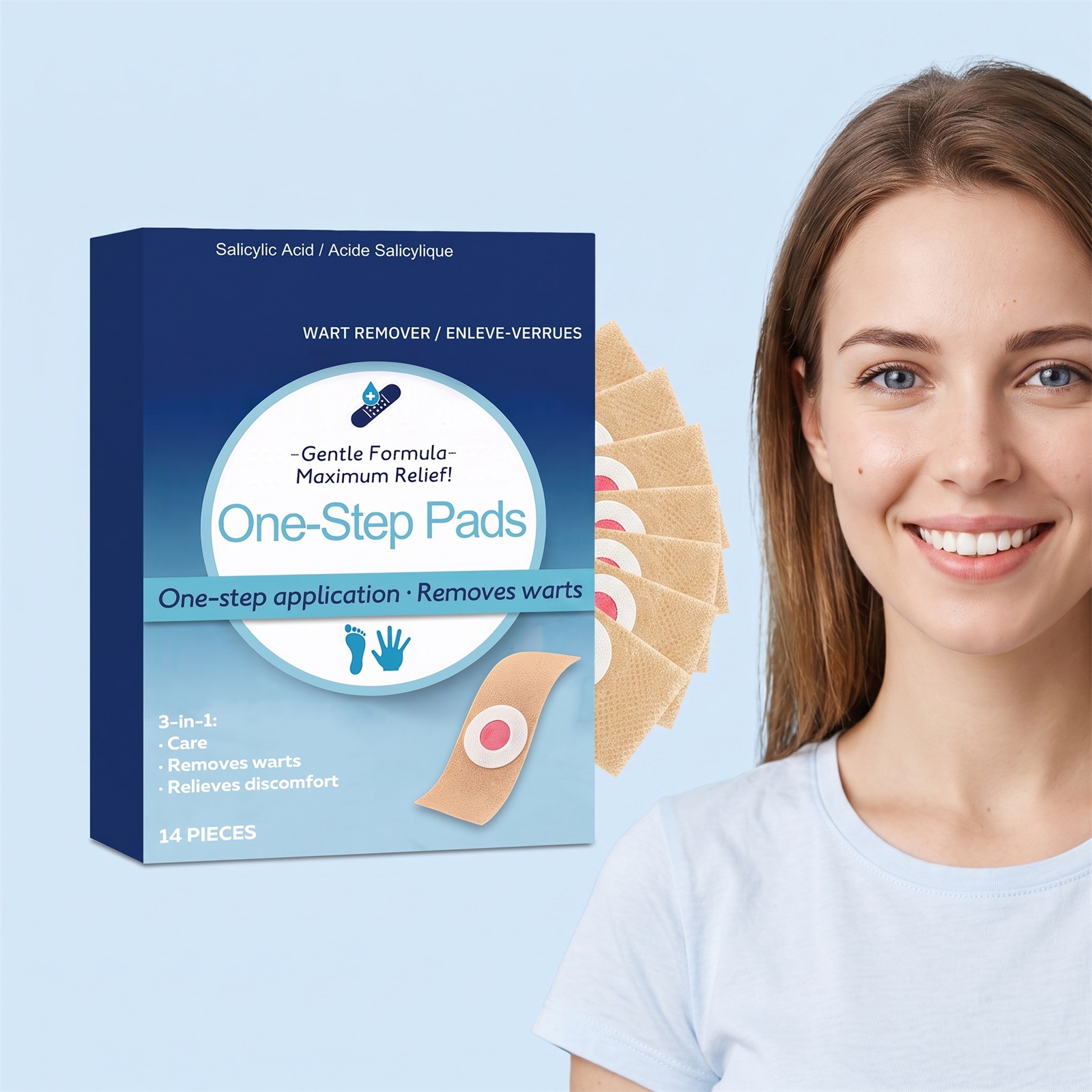 Skin Care Patch Skin-friendly Breathable And Comfortably Conforms To The