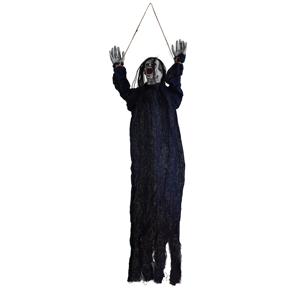 Halloween Decoration Hanging Ghost Haunted House Secret Room Layout Props – image 7