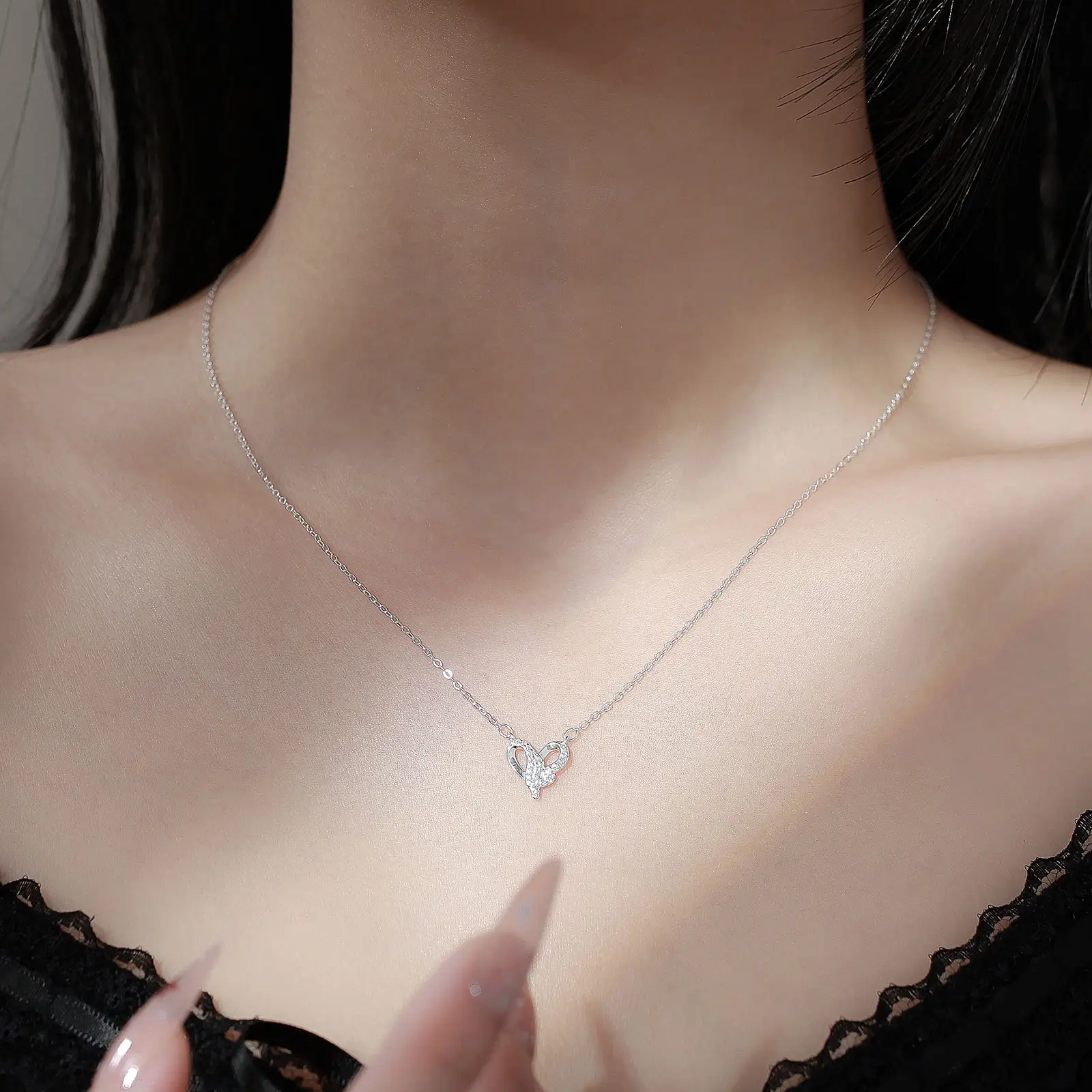 Pure Love Heart Necklace
