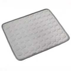 Dog Cooling Mat Summer Pets Cold Bed Extra Large For Small Big Dogs Pet Accessories Cat Durable Blanket Sofa Cat Ice Pad Blanket Pet Products - Grey - View 1
