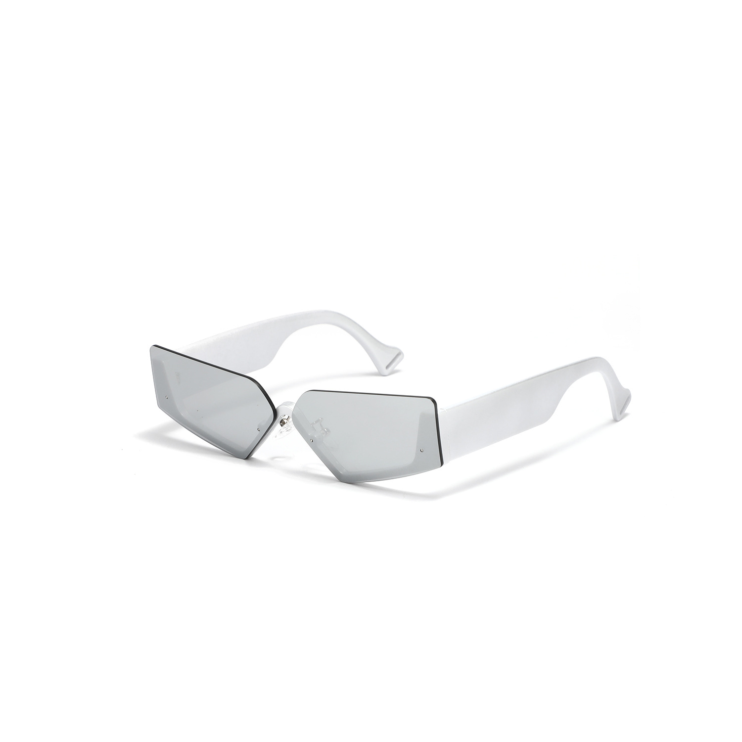 Frameless Cats’ Eye Sunglasses Women