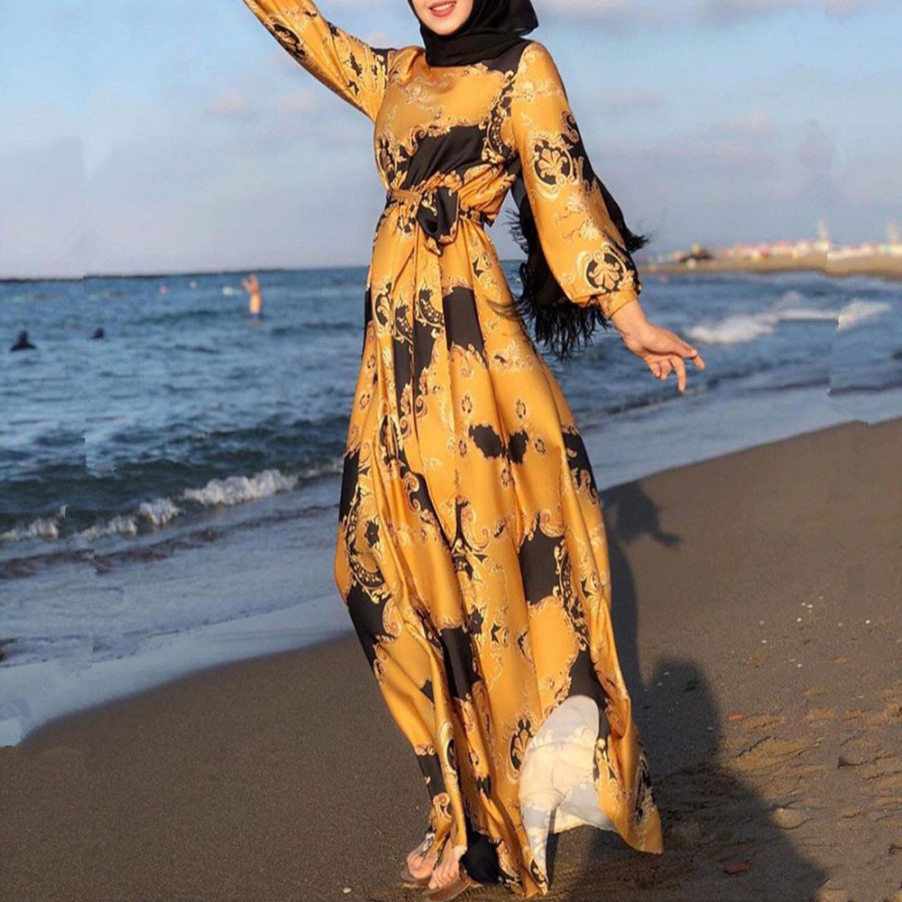 Women's Digital Printing Fashion Dress