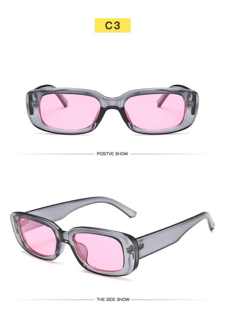 Title 13, Sunglasses Square Jelly Color Too Glasses