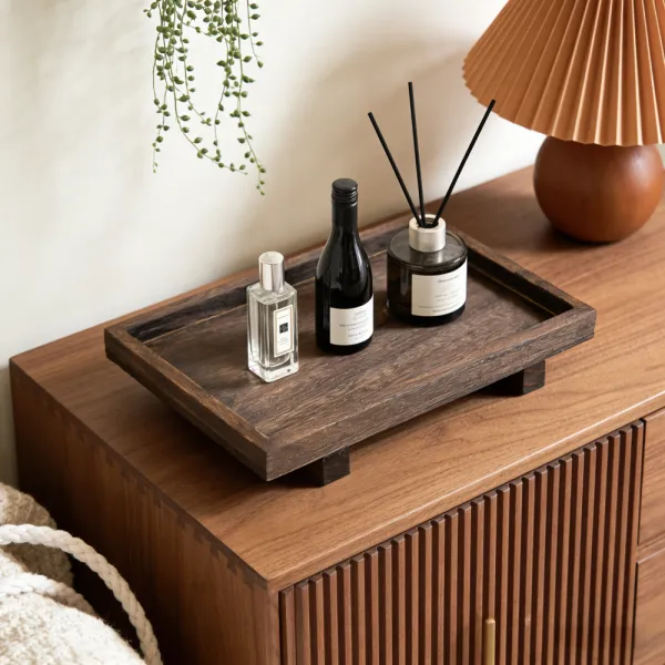 Haven Solid-Wood Desk Tray