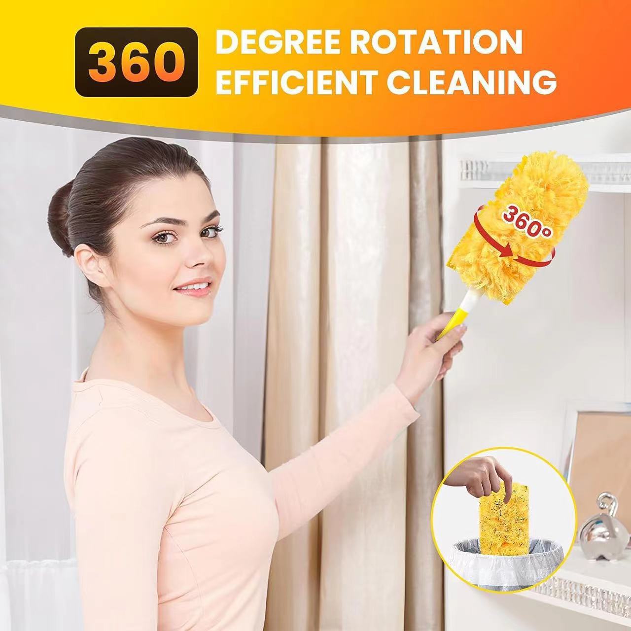 Title 5, Disposable 360 Degrees Static Dust Remove Brush...