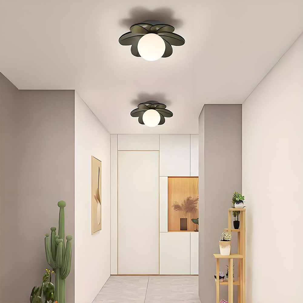 Creamy Floral Aisle Lights Corridor Petal Lights