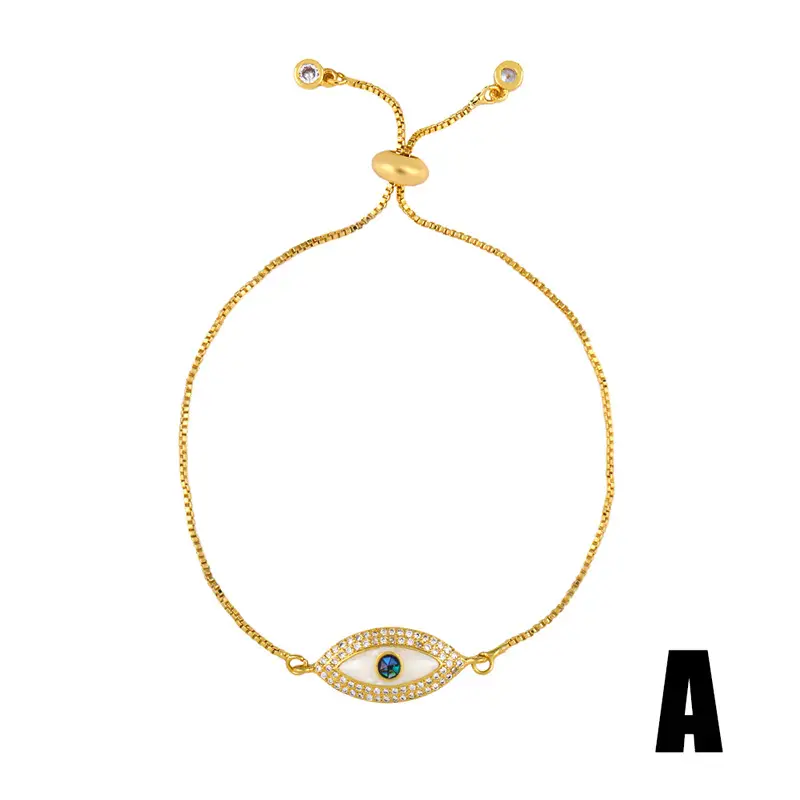 European And American Personalized Oil Dripping Devil's Eye Bracelet A Variety Of Cold Style