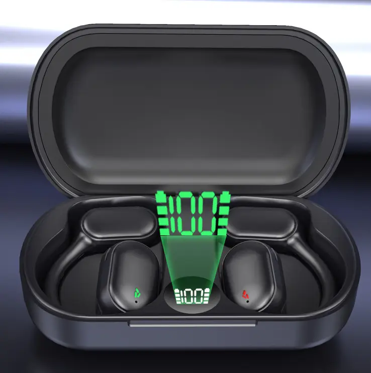 Air Conduction Bluetooth Headset Ear-mounted Non In-ear Wireless Binaural Call Noise Reduction Sports