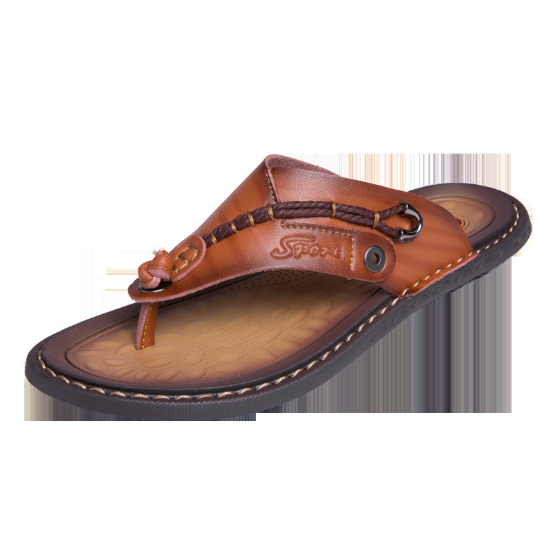 6215 Men's Slippers Brown