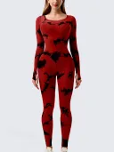 Dyed Red And Black