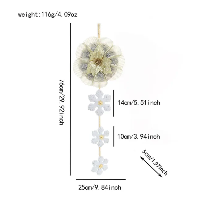 Hanging Staircase Railing Fence Decoration Arrangement Atmosphere Hanging Ornaments L2 7 - Shop at LoveMi