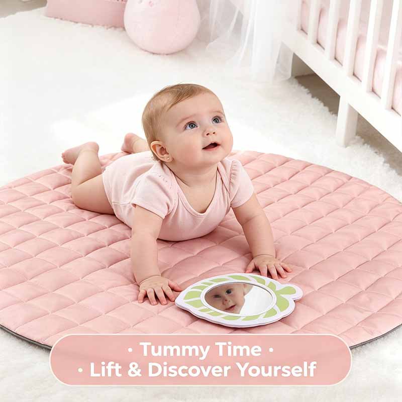 Newborn Fitness Rack Circular Playpen And Educational Early-learning Crawling Mat — foto 3