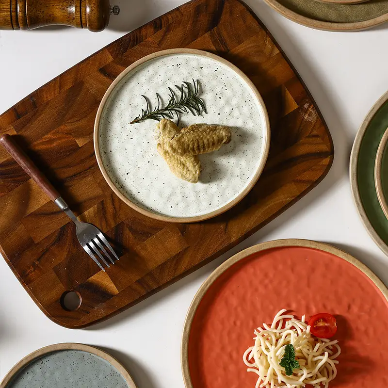 Light Meal Plate Practical Dish For Home Use