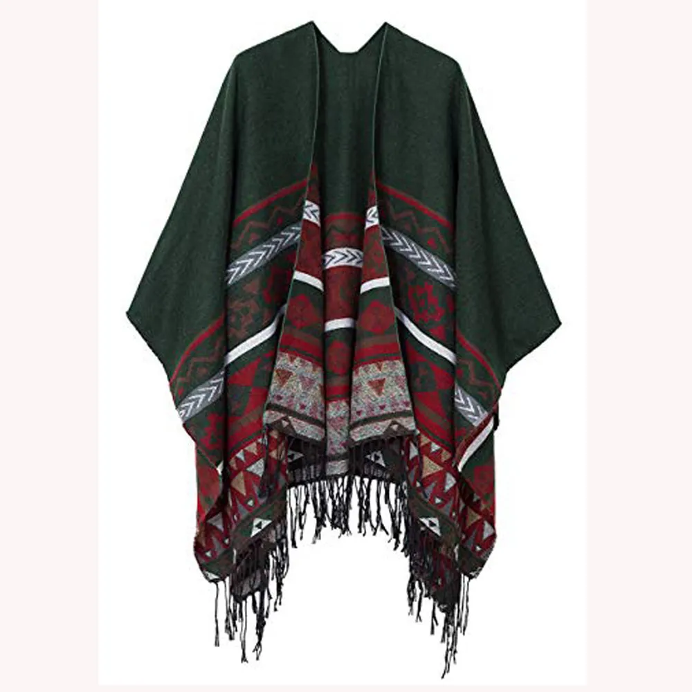 European And American Street Classic Fashion Wave Shawl - Style 3