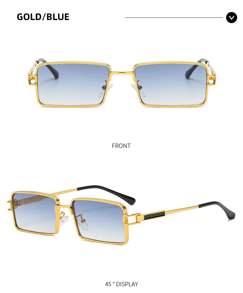 Title 11, Personality Square Retro New Trend Glasses