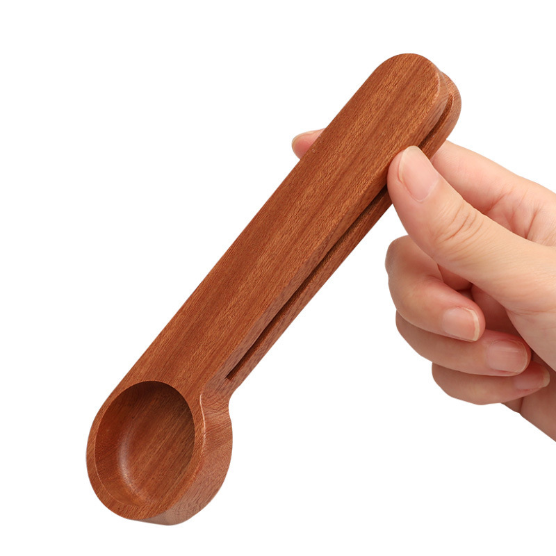 Title 5, Sapele Coffee Bean Measuring Spoon Baking Measu...