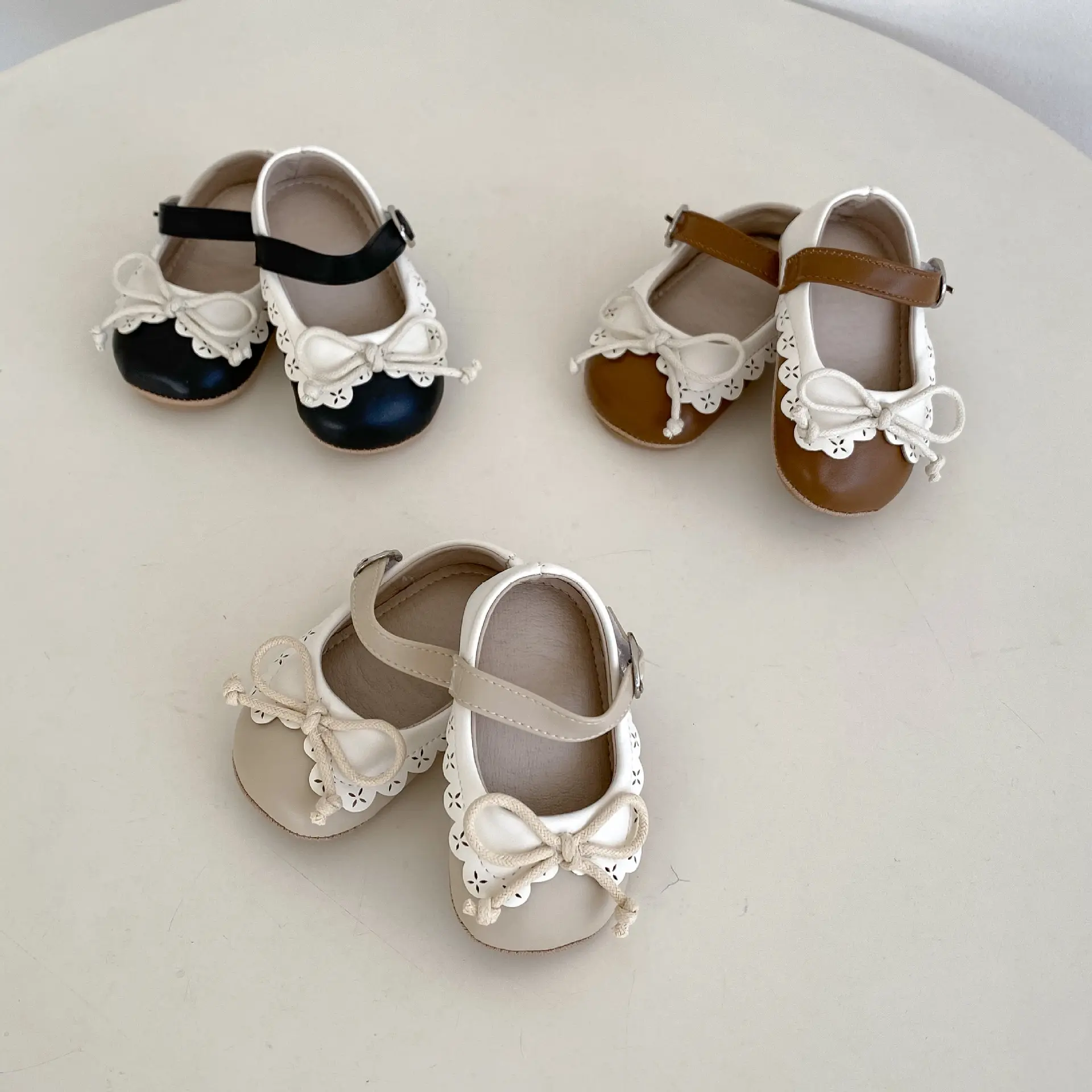 Sweet Cute Baby Girl Shoes Retro Style