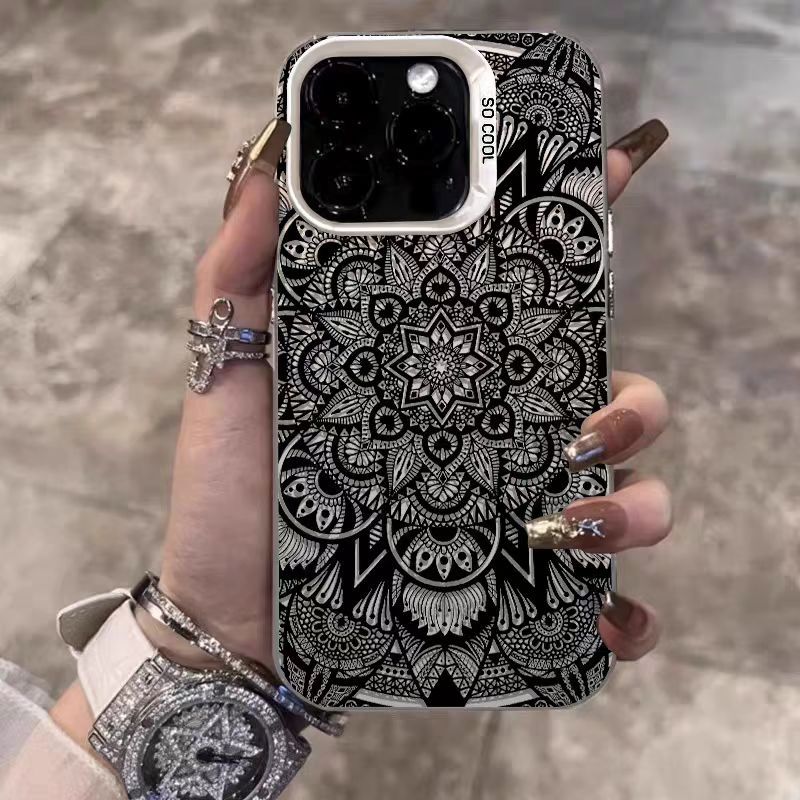 Dark-patterned Totem Phone Case