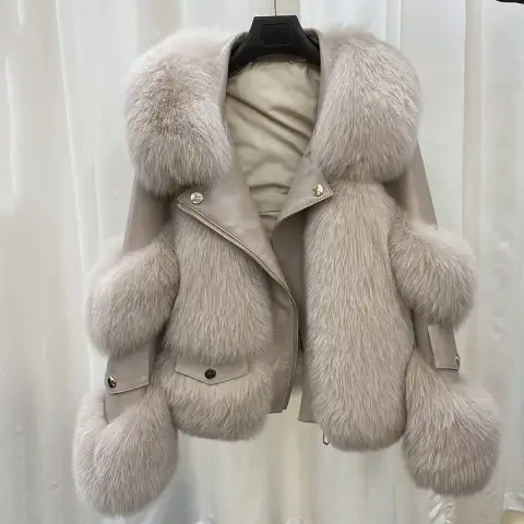 Haining Fur Coat Women's